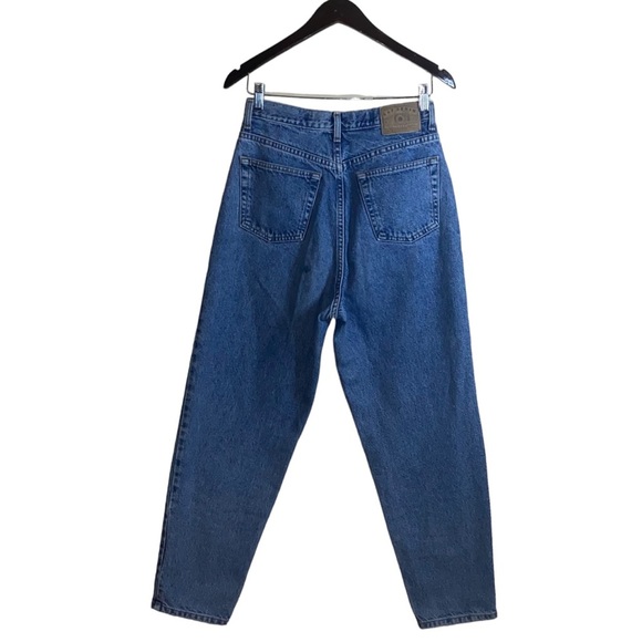 Gap Reverse Fit Denim Vintage 90s Medium Wash High Rise Mom Jeans Size 10 Ankle - Picture 2 of 16